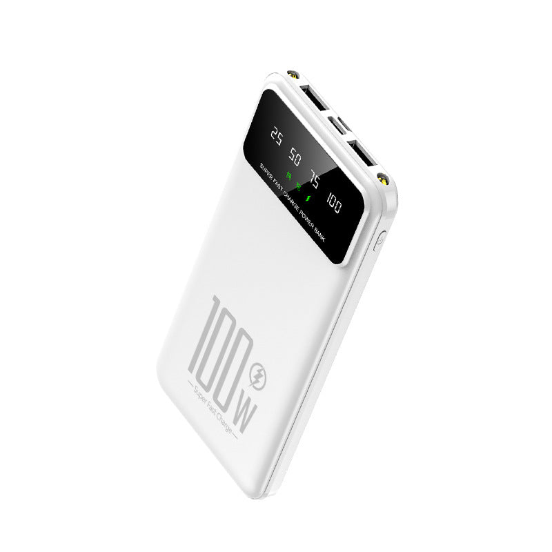 Batería externa adicional: 20000 mAh con carga rápida de 100 W.